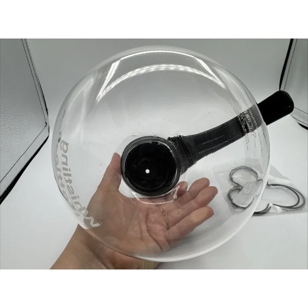 Cafe Brew Schott Duran Glass Whistling Kettle 12 cup + 2 Stovetop Metal Trivets